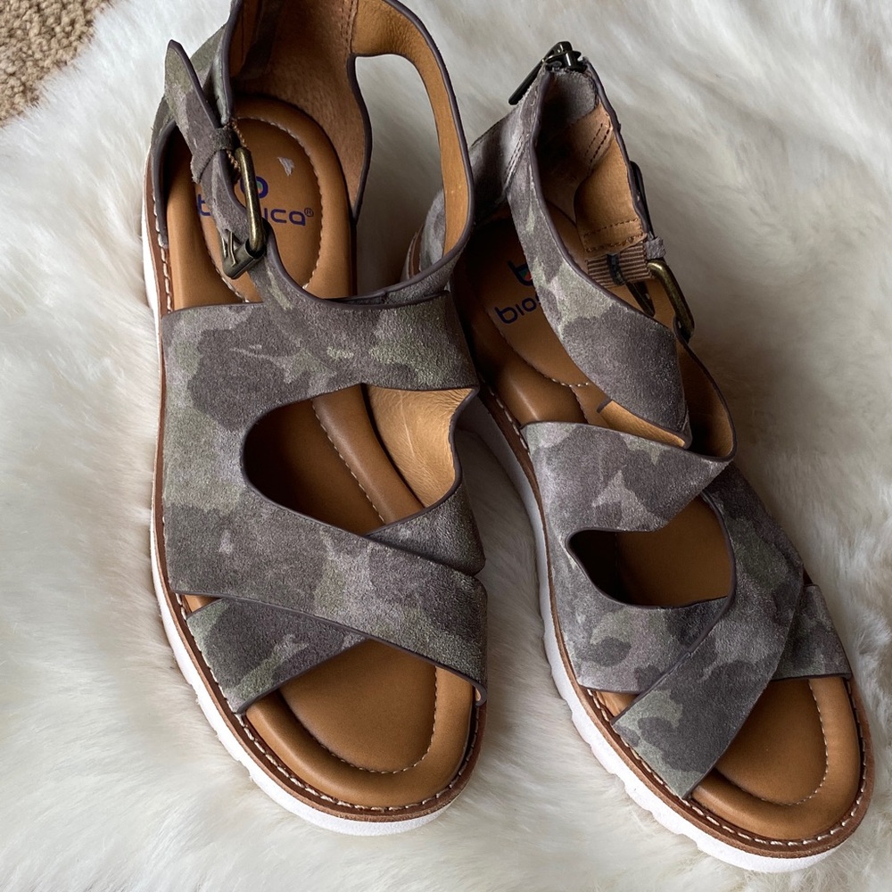 Women's bionico Camouflage Sandals

D7